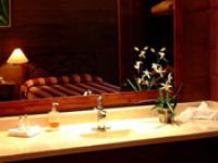 Bathroom at El Silencio del Campo  